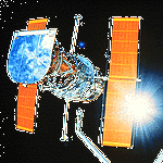 Hubble in space